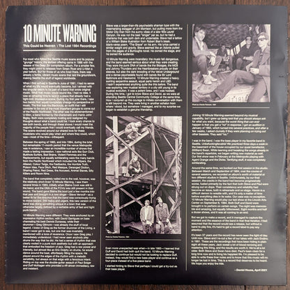 10 Minute Warning : This Could Be Heaven (The Lost 1984 Recordings) (LP, Album, Blu)