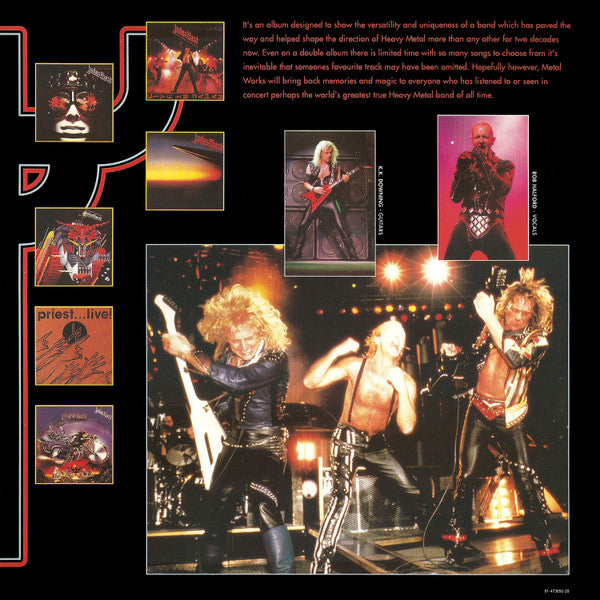 Judas Priest : Metal Works '73-'93 (2xLP, Comp, Gat)