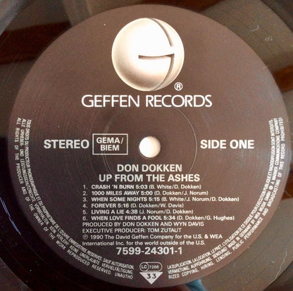 Don Dokken : Up From The Ashes (LP, Album)