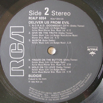 Budgie : Deliver Us From Evil (LP, Album)