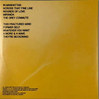 Nation Of Language : A Way Forward (LP, Album, Ltd, Red + CD)
