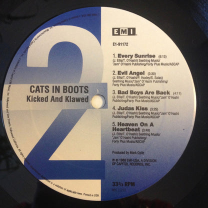 Cats In Boots : Kicked & Klawed (LP, Album)