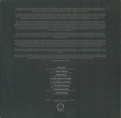 Paul Schütze : The Second Law (LP, Comp, Ltd, RM, Cle)