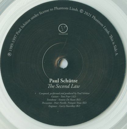 Paul Schütze : The Second Law (LP, Comp, Ltd, RM, Cle)