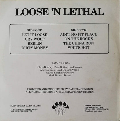 Savage (7) : Loose 'N Lethal (LP, Album)