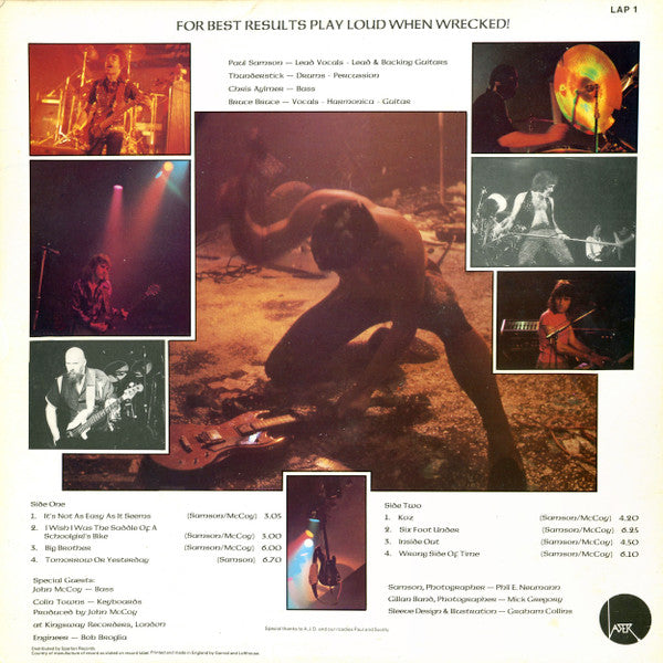 Samson (3) : Survivors (LP, Album)