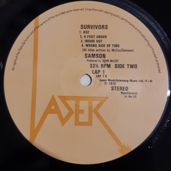 Samson (3) : Survivors (LP, Album)