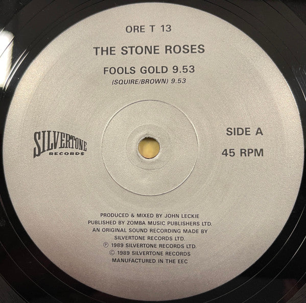 The Stone Roses : Fools Gold 9.53 (12", Single, Mat)