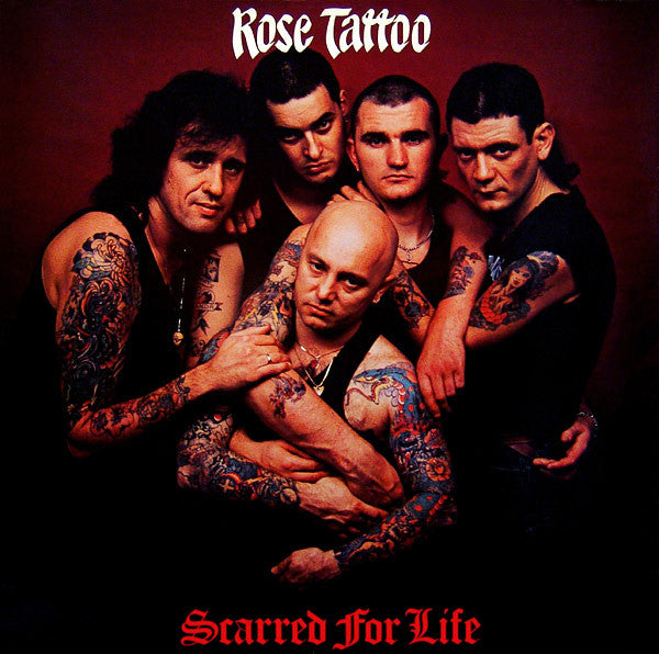 Rose Tattoo : Scarred For Life (LP, Album)