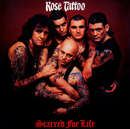 Rose Tattoo : Scarred For Life (LP, Album)
