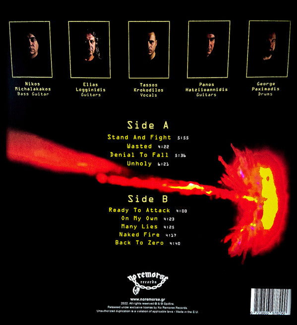 Spitfire (13) : Denial To Fall (LP, Album)