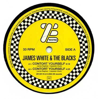 James White & The Blacks : Contort Yourself (12", RE, RM)