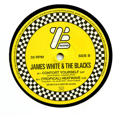 James White & The Blacks : Contort Yourself (12", RE, RM)