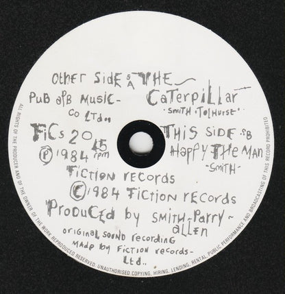 The Cure : The Caterpillar (7", Single, Pap)