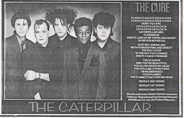 The Cure : The Caterpillar (7", Single, Pap)