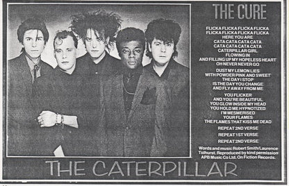 The Cure : The Caterpillar (7", Single, Pap)