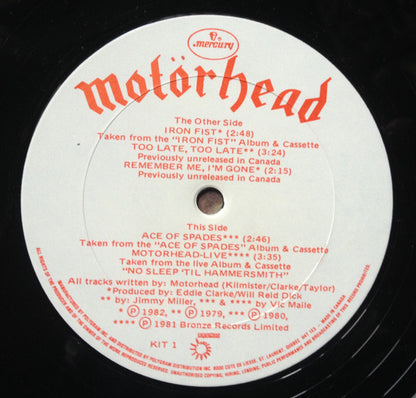 Motörhead : The Complete Motörhead Kit (12", EP, Ltd)