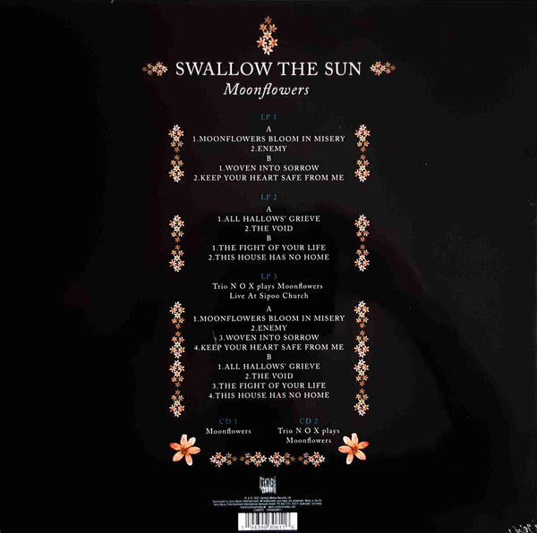 Swallow The Sun, Trio N O X : Moonflowers (2xLP, Blu + LP, Blu + 2xCD + Album, Ltd, S/Edition)