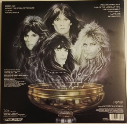 Savatage : Hall Of The Mountain King (LP, Album, RM, Gol + 7", Single + Ltd, RE, Col)