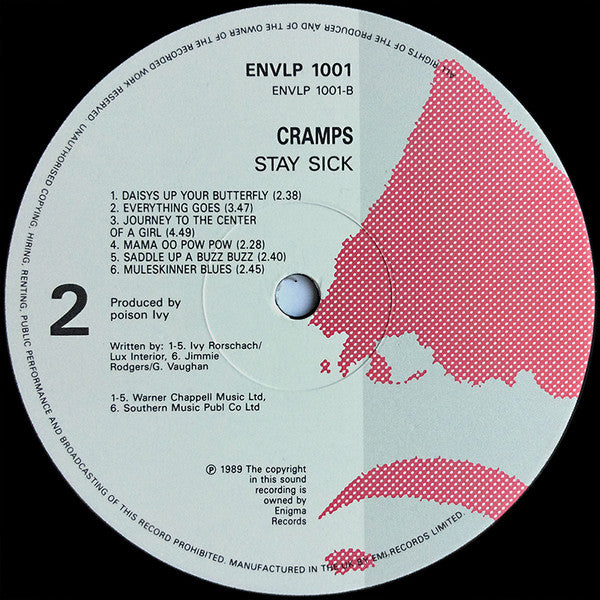 The Cramps : Stay Sick! (LP, Album)