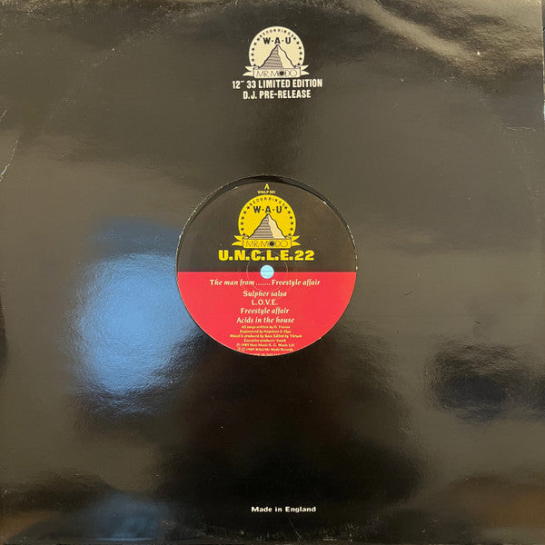 U.N.C.L.E.22* : The Man From... Freestyle Affair (LP, Album, Ltd, Promo)