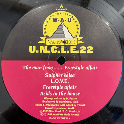 U.N.C.L.E.22* : The Man From... Freestyle Affair (LP, Album, Ltd, Promo)