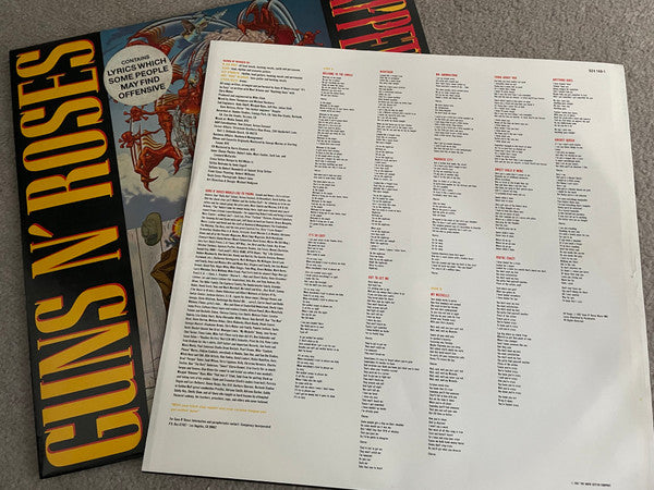 Guns N' Roses : Appetite For Destruction (LP, Album, Hyb)