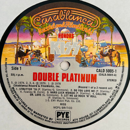 Kiss : Double Platinum (2xLP, Comp, Gat)