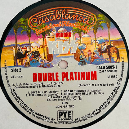 Kiss : Double Platinum (2xLP, Comp, Gat)