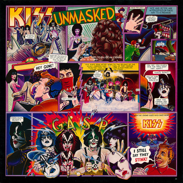 Kiss : Unmasked (LP, Album)