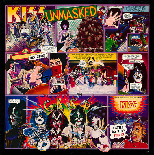 Kiss : Unmasked (LP, Album)