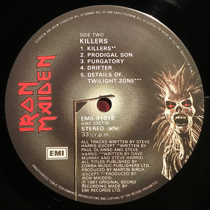 Iron Maiden : Killers (LP, Album)