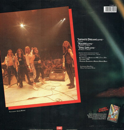 Iron Maiden : Infinite Dreams (12", S/Sided, Single, Etch, Ltd, Pos)