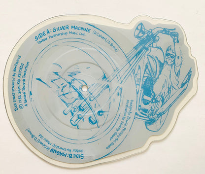 Hawkwind : Silver Machine (7", Shape, Pic)