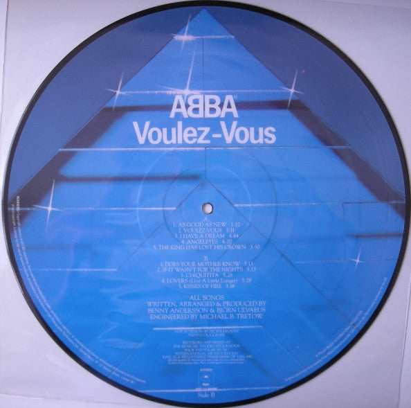 ABBA : Voulez-Vous (LP, Album, Pic)