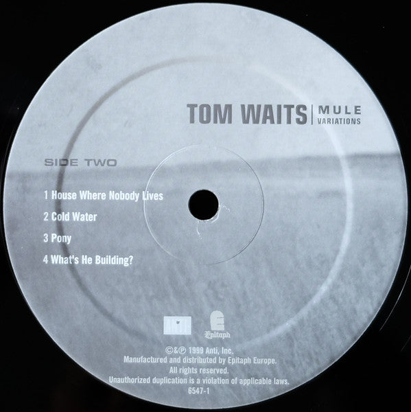 Tom Waits : Mule Variations (2xLP, Album, 180)