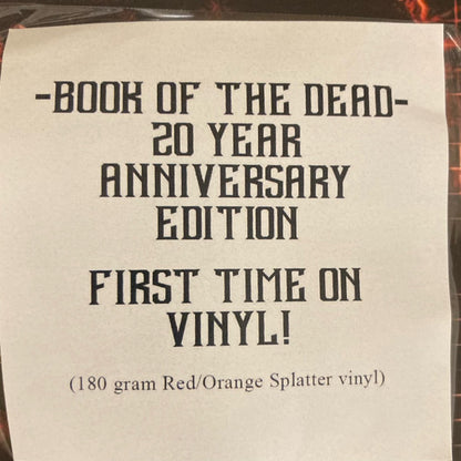 Steel Prophet : Book Of The Dead (LP, Album, Ltd, Red)