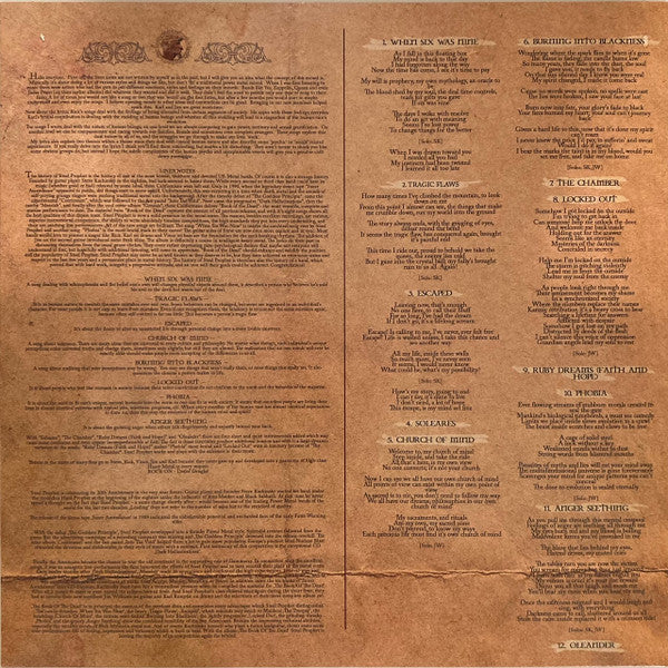 Steel Prophet : Book Of The Dead (LP, Album, Ltd, Red)