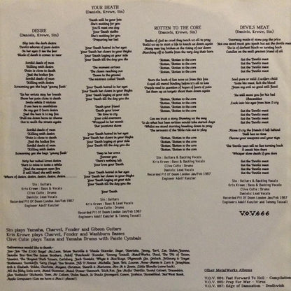 Deliverance (11) : Devils Meat (LP, Album)