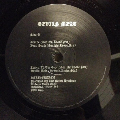 Deliverance (11) : Devils Meat (LP, Album)