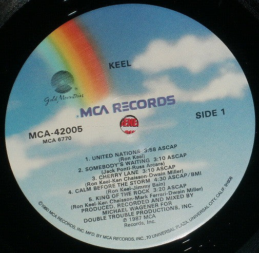 Keel : Keel (LP, Album)