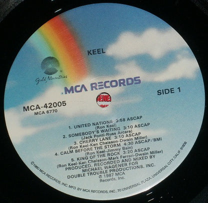Keel : Keel (LP, Album)