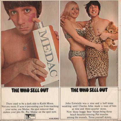 The Who : The Who Sell Out (LP, Album, Mono)