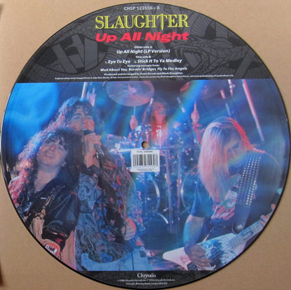Slaughter : Up All Night (12", Ltd, Pic)