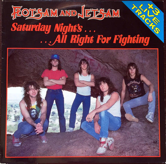 Flotsam And Jetsam : Saturday Night's All Right For Fighting (12")