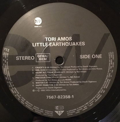 Tori Amos : Little Earthquakes (LP, Album)
