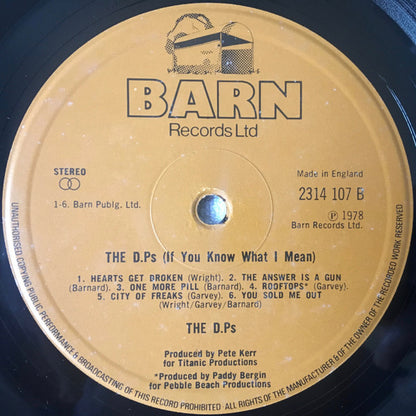 The DP's* : If You Know What I Mean (LP, Album)