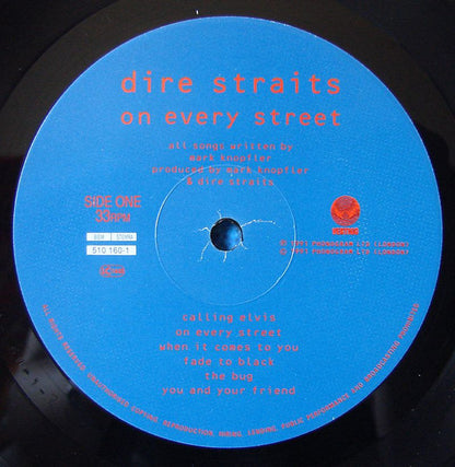 Dire Straits : On Every Street (LP, Album, EMI)