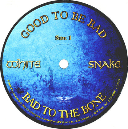 Whitesnake : Good To Be Bad (2xLP, Album)