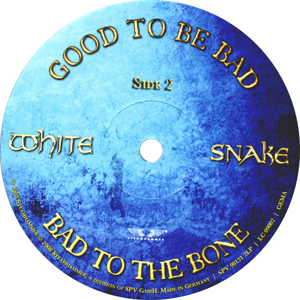 Whitesnake : Good To Be Bad (2xLP, Album)